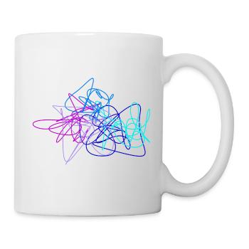 Krakel - Tasse - Weiß - Rechts