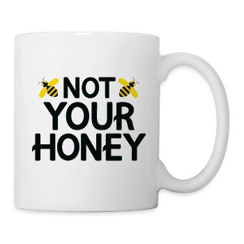 Pas votre miel - Mug blanc - blanc - Droite