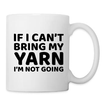 Crocheting Crochet Knitting Crocheter Funny - Mug - white - Right