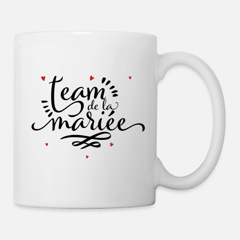 Team de la mariée - EVJF - Mug blanc - blanc