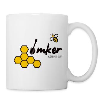 Imker aus Leidenschaft - Tasse - Weiß - Rechts