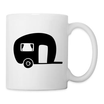 Caravan Camping Camper - Mug - white - Right