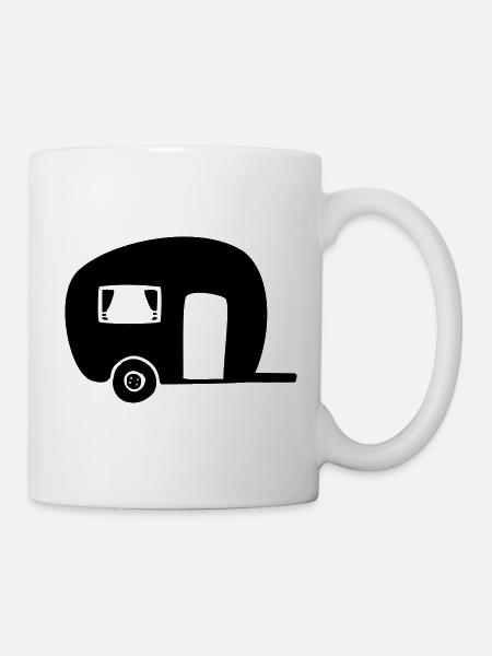 Caravane Camping Camping Camping - Mug blanc - blanc