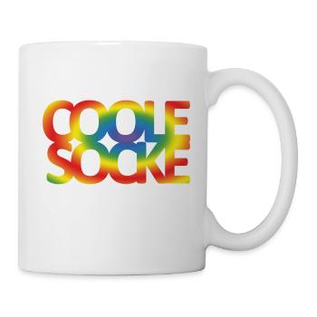 Coole Socke 04 - Tasse - Weiß - Rechts