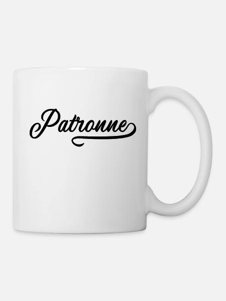 Patronne - Mug blanc - blanc