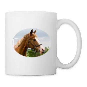 Cheval. Cheval. - Mug blanc - blanc - Droite