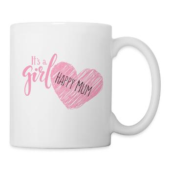 it´s a girl - Tasse - Weiß - Rechts