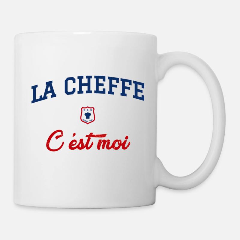 La cheffe c'est moi - Mug blanc - blanc