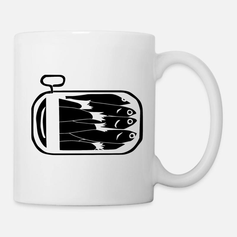 Fischkopp. - Tasse - Weiß