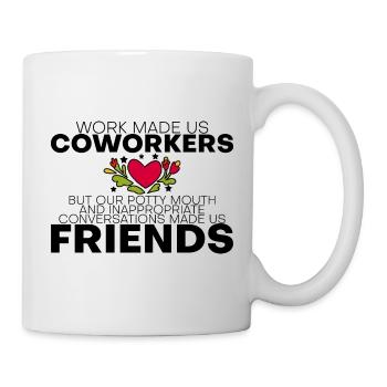 Our Inappropriate Conversations Made Us Friends 4 - Mug - white - Right
