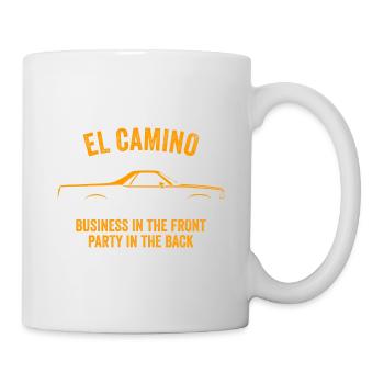 EL CAMINO AMERICAN MUSCLE SLOGAN - Mug - white - Right
