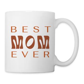 Best mom ever - Mug blanc - blanc - Droite