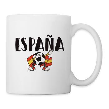 Spanien Fußball Trikot Spanische Flagge - Tasse - Weiß - Rechts