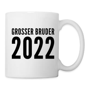 Grosser Bruder 2022 - Tasse - Weiß - Rechts