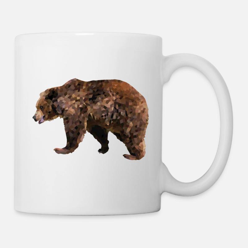Grizzly bear - Mug - white