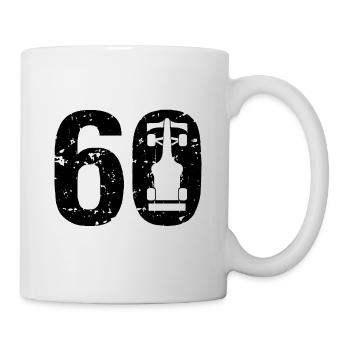 60 Formula Racing Motorsport - Tasse - Weiß - Rechts