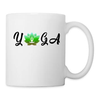 SGN 06 27 2022 1656355876855YOGA LOTUS - Tasse - Weiß - Rechts