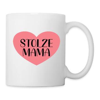 Stolze Mama - Tasse - Weiß - Rechts