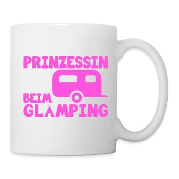Glamping Prinzessin - Tasse - Weiß - Rechts