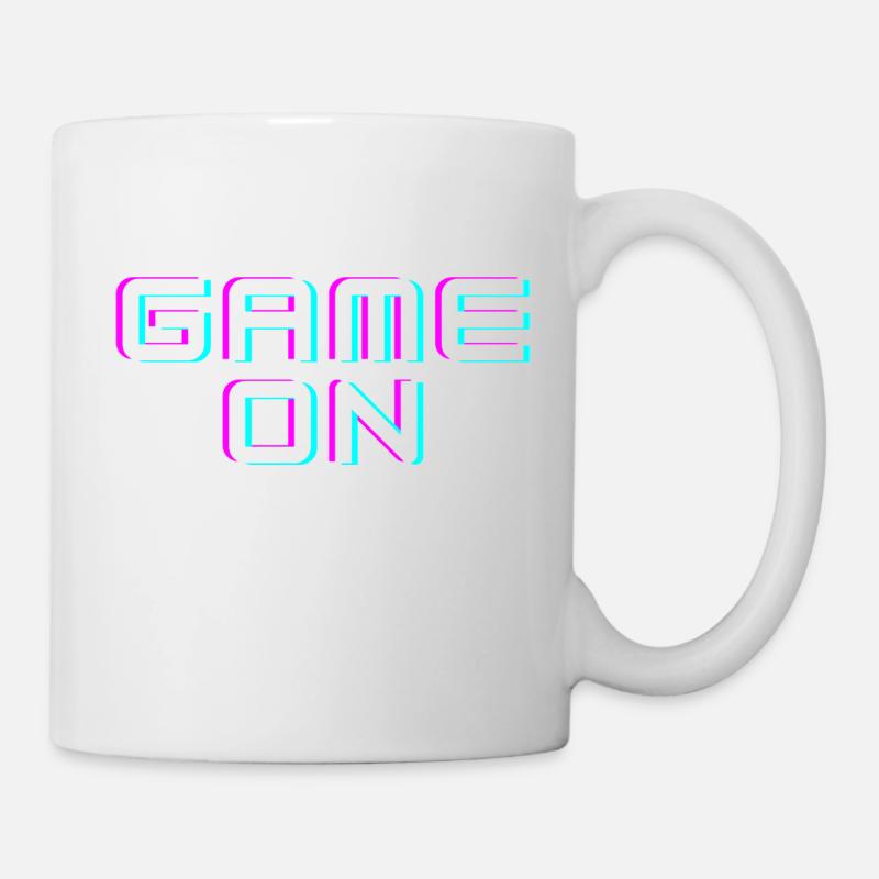 GAME ON - Tasse - Weiß