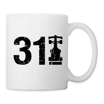 31 Formula Racing Motorsport - Tasse - Weiß - Rechts