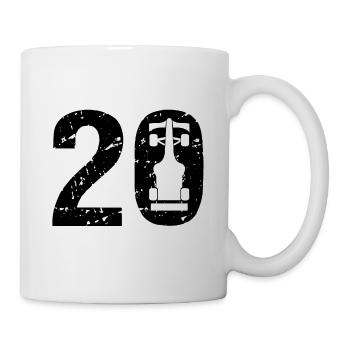 20 Formula Racing Motorsport - Tasse - Weiß - Rechts