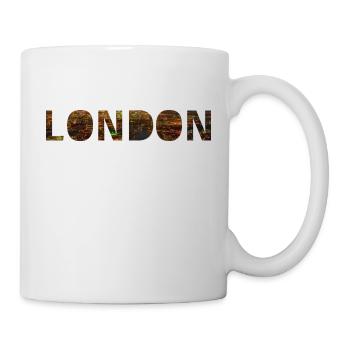 London - Tasse - Weiß - Rechts