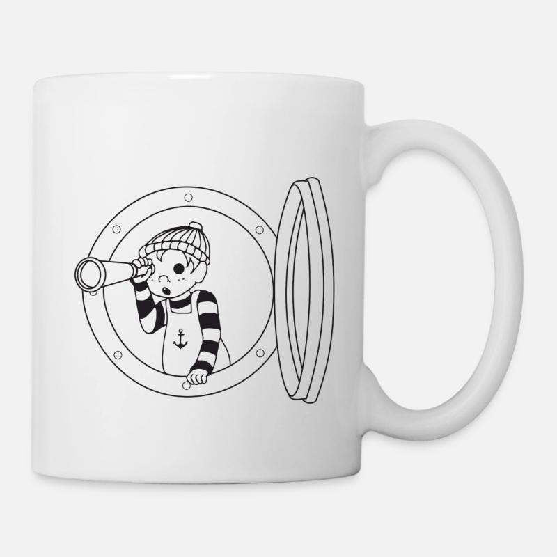 Matrose der Sohn - Tasse - Weiß