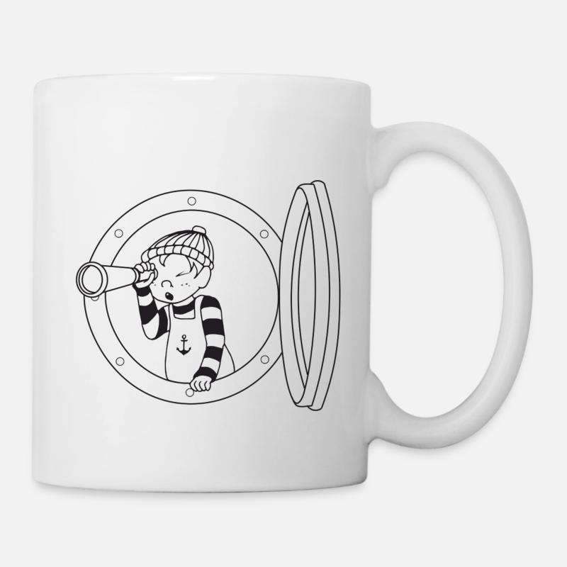 Matrose der Sohn - Tasse - Weiß