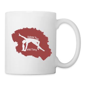 Release your wild Thing - Tasse - Weiß - Rechts