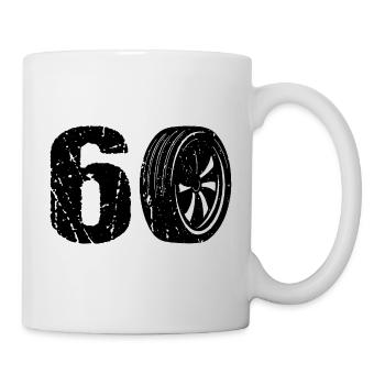 60 Sport automobile - Mug blanc - blanc - Droite