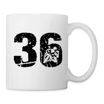 Motorcycle 36 Motorcyclist Moto - Mug - white - Right