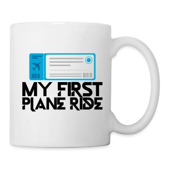 My First Plane Ride 32 - Mug - white - Right