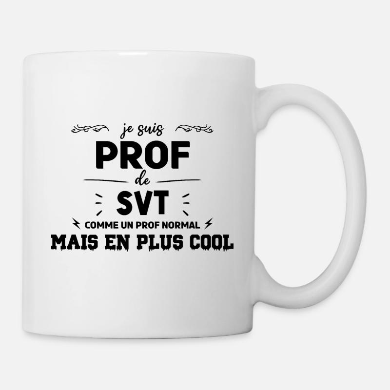 Prof de SVT super cool - Mug blanc - blanc