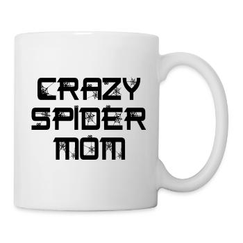Funny Crazy Spider Mom Pet Spider Owner - Mug - white - Right