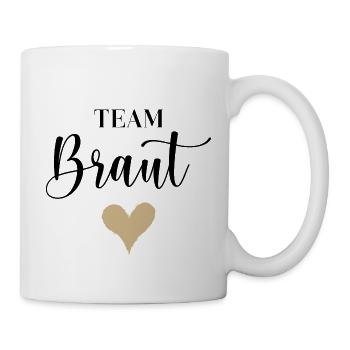 JGA 22 Team Braut - Tasse - Weiß - Rechts