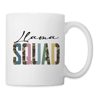 Llama Squad Lama Team - Mug - white - Right