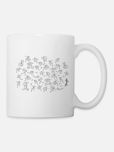 Die Freuden des Krieges - Tasse - Weiß