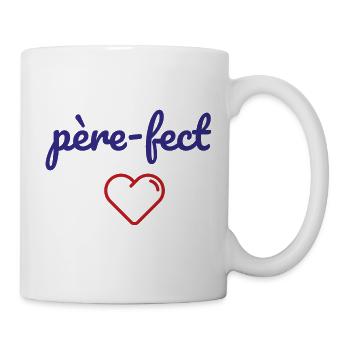 père-fect - Mug blanc - blanc - Droite