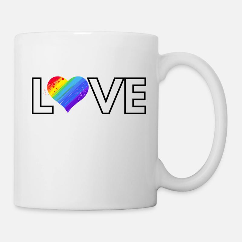 Amour - Mug blanc - blanc