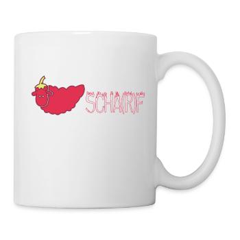 Ein scharfes Schaf - Tasse - Weiß - Rechts