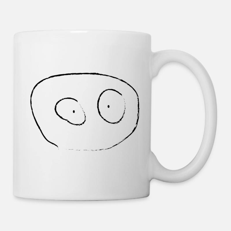 Minimal Ed - the Head - Tasse - Weiß