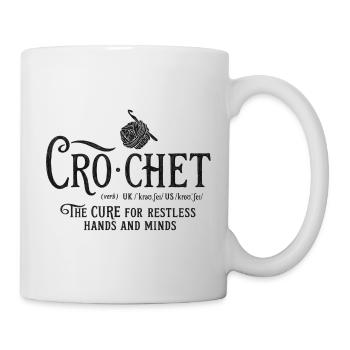 CROCHET - the Cure - Tasse - Weiß - Rechts