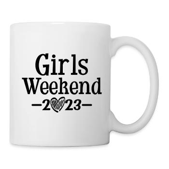 Girls Weekend 2023 Cute Girls Party Trip Vacances - Mug blanc - blanc - Droite