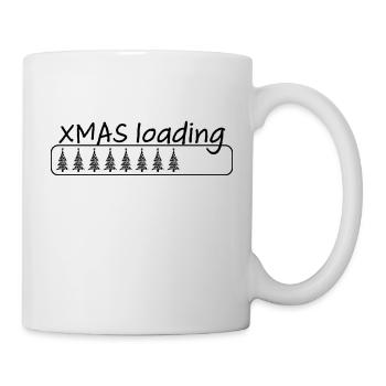 Chargement de Noël - Bientôt c’est Noël - Mug blanc - blanc - Droite