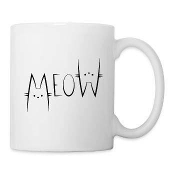 Meow - Chatons adorables - Lovely kitties - Mug blanc - blanc - Droite