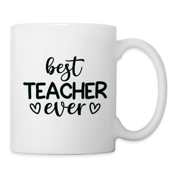Meilleur professeur de tous les temps - Mug blanc - blanc - Droite