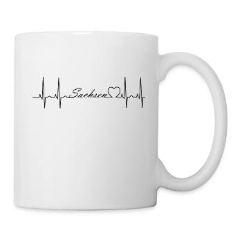 Sachsen - Tasse - Weiß - Rechts
