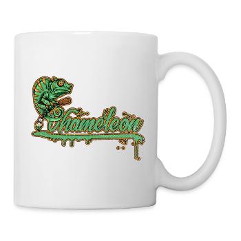Natures Art Caméléon Urban Reptile Propriétaire - Mug blanc - blanc - Droite