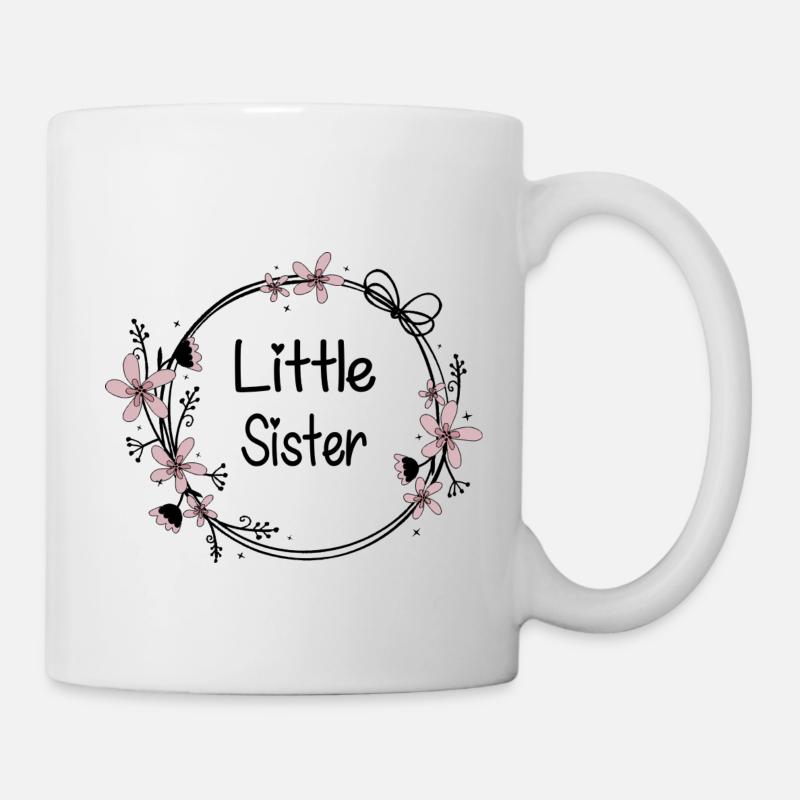 Little Sister - Tasse - Weiß